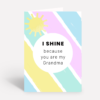 Inspirational Card for Grandma - Printable card