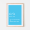 Definition of Girls - Wall Art for Girl's Room (Digital Download) - Image 7