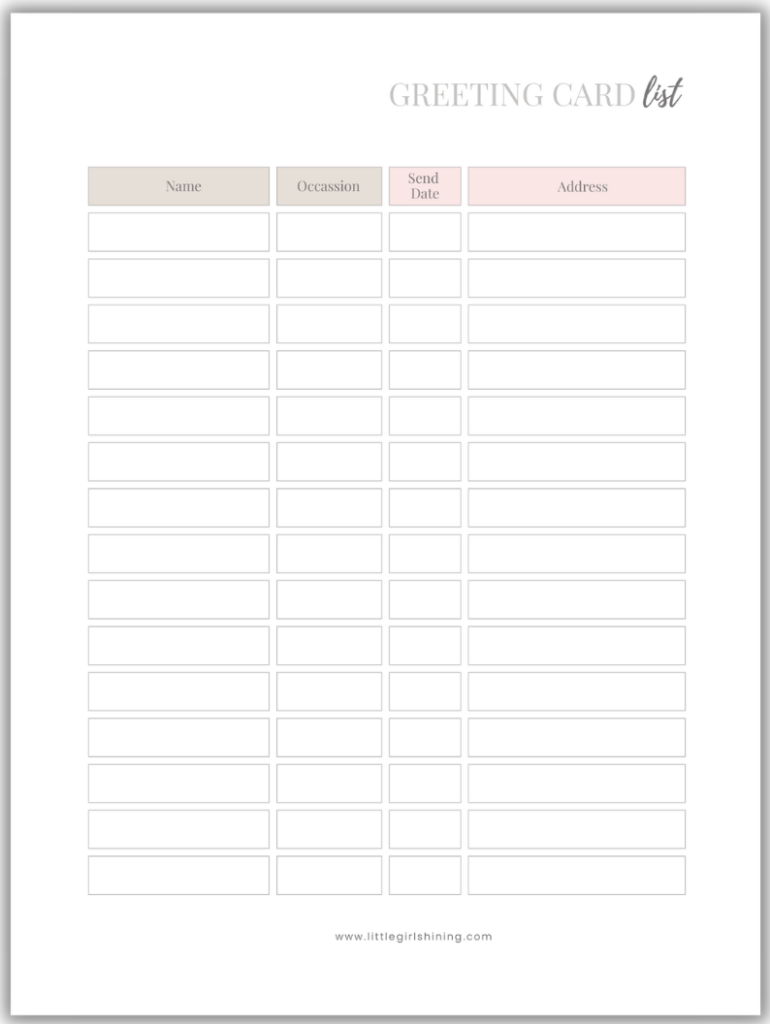 Printables For Mums - Little Girl Shining