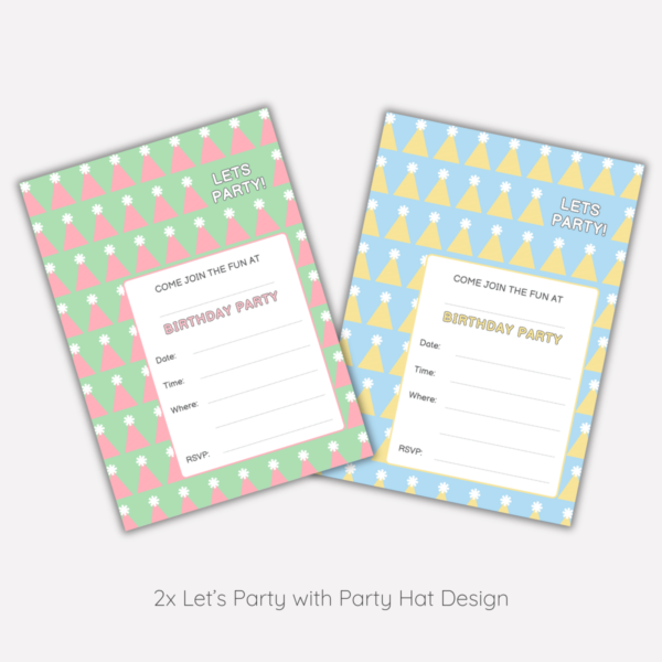 Birthday Party Invitations - Image 3