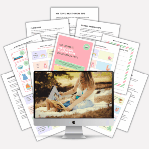 The Ultimate First Time School Mum Information Pack