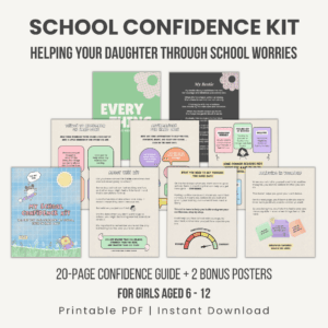 School Confidence Kit for Girls (Ages 6–12)